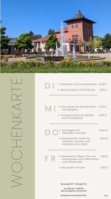 Wochenkarte