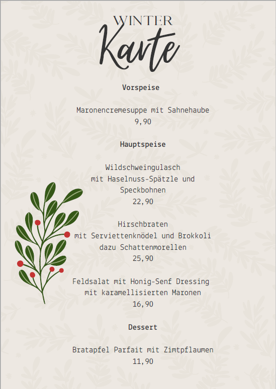 Winterkarte 2025