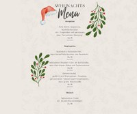 Weihnachtsmenü 2025