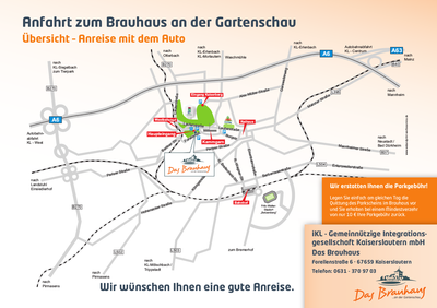 Anfahrt Brauhaus von PDF